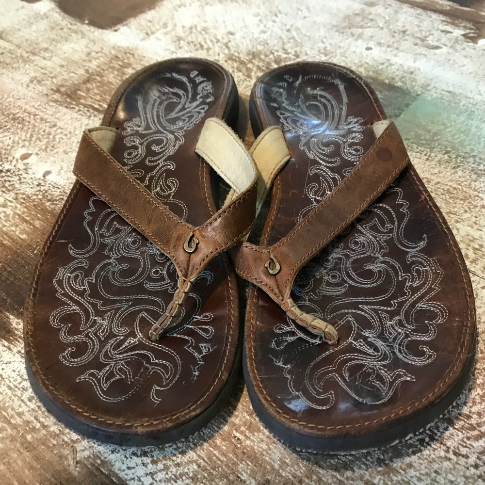 OluKai Women’s Sandals, Size 8 EUC